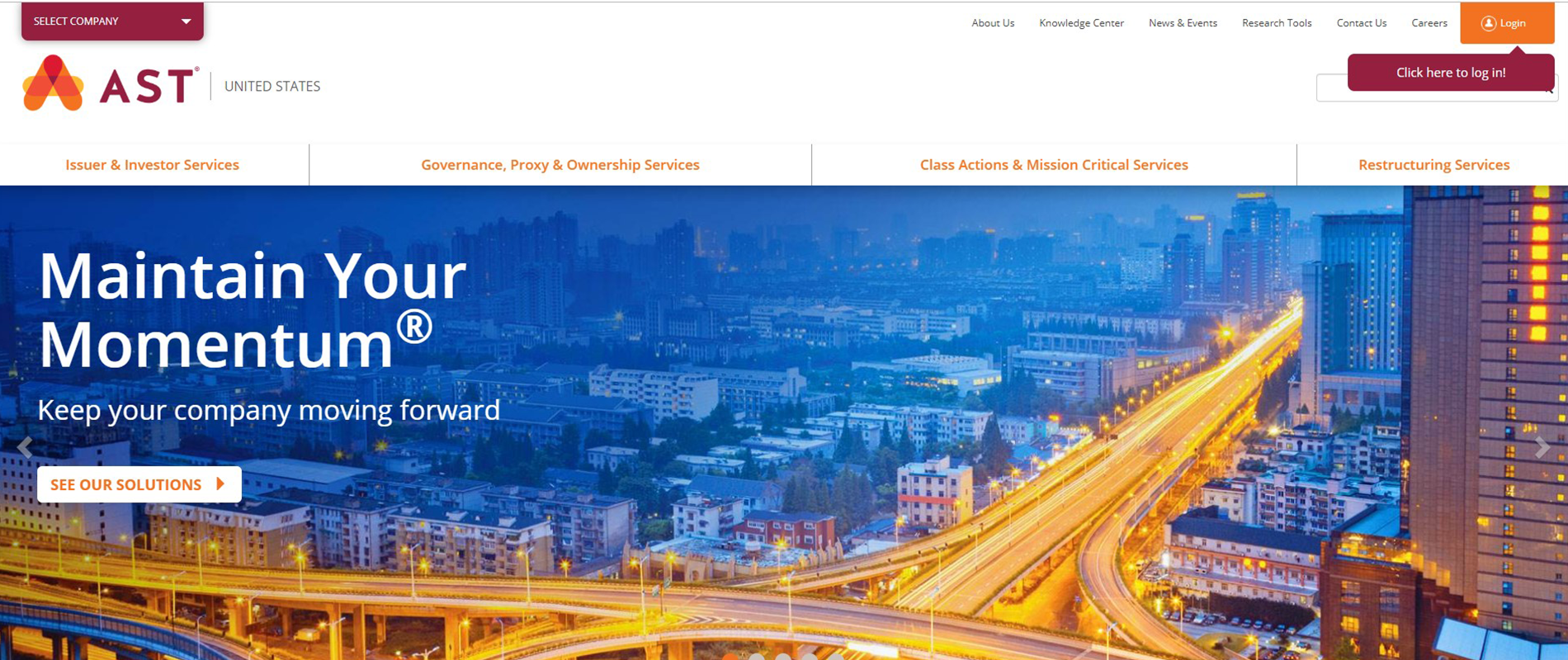 Thông tin tổng quan, khó khăn và kết quả đạt được của dự án AST (American Stock Transfer &amp; Trust Company)