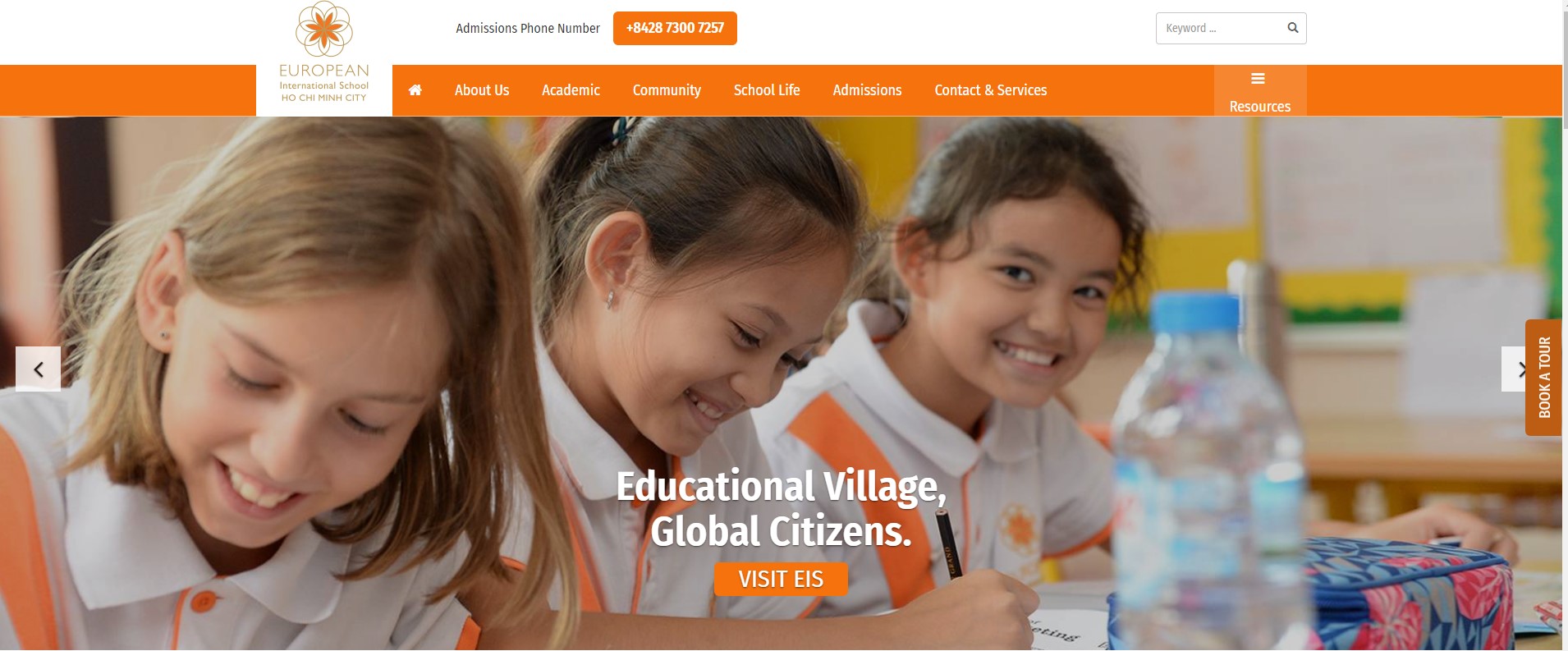 Thông tin tổng quan, khó khăn và kết quả đạt được của dự án European International School HCM