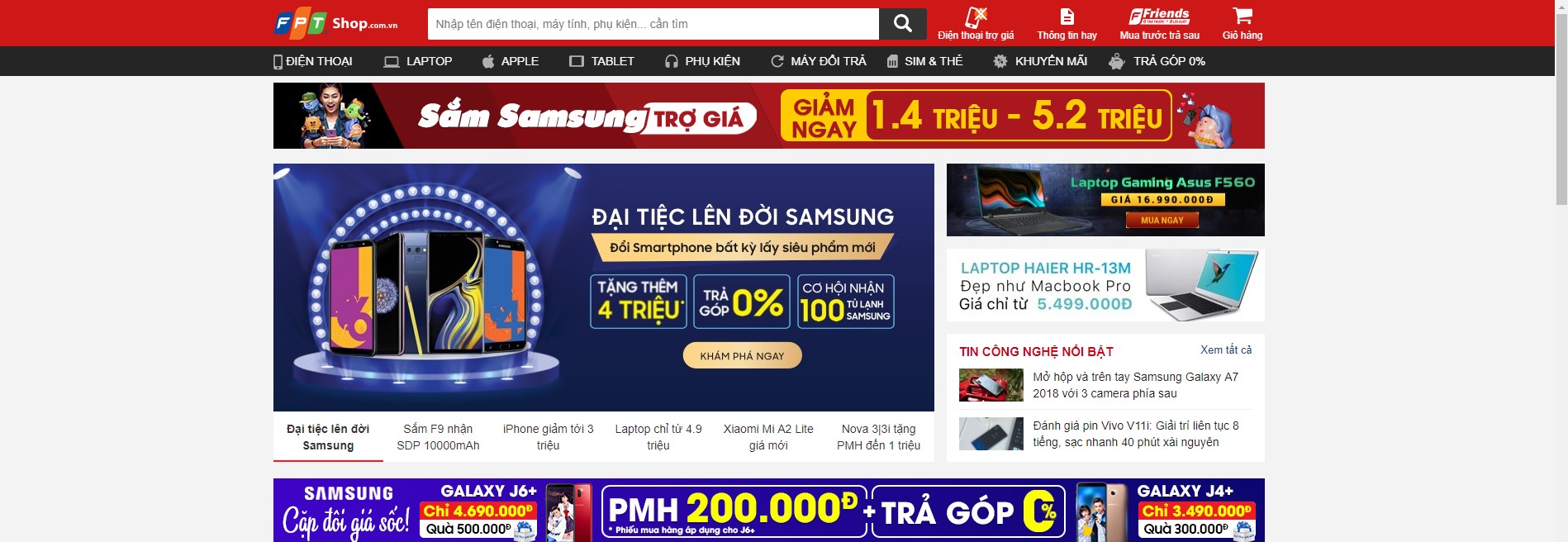 Thông tin tổng quan, khó khăn và kết quả đạt được của dự án FPT Shop