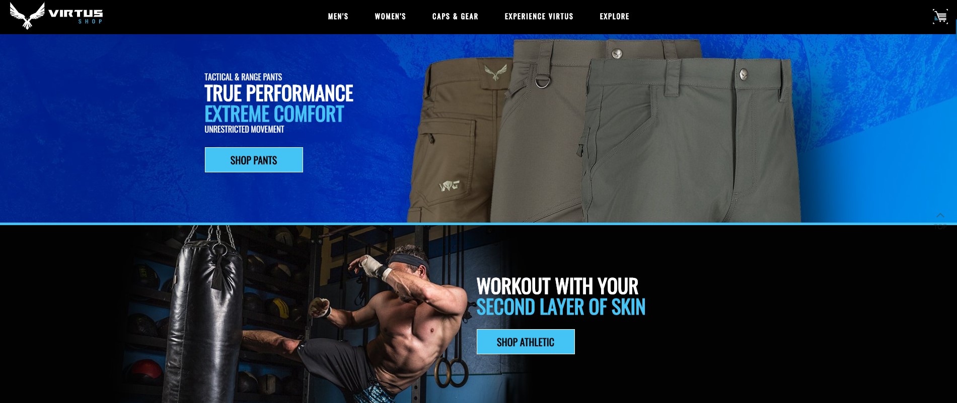 Thông tin tổng quan, khó khăn và kết quả đạt được của dự án Virtus Tactical Shop
