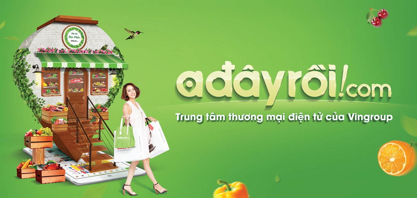 Thông tin tổng quan, khó khăn và kết quả đạt được của dự án Adayroi - Vingroup